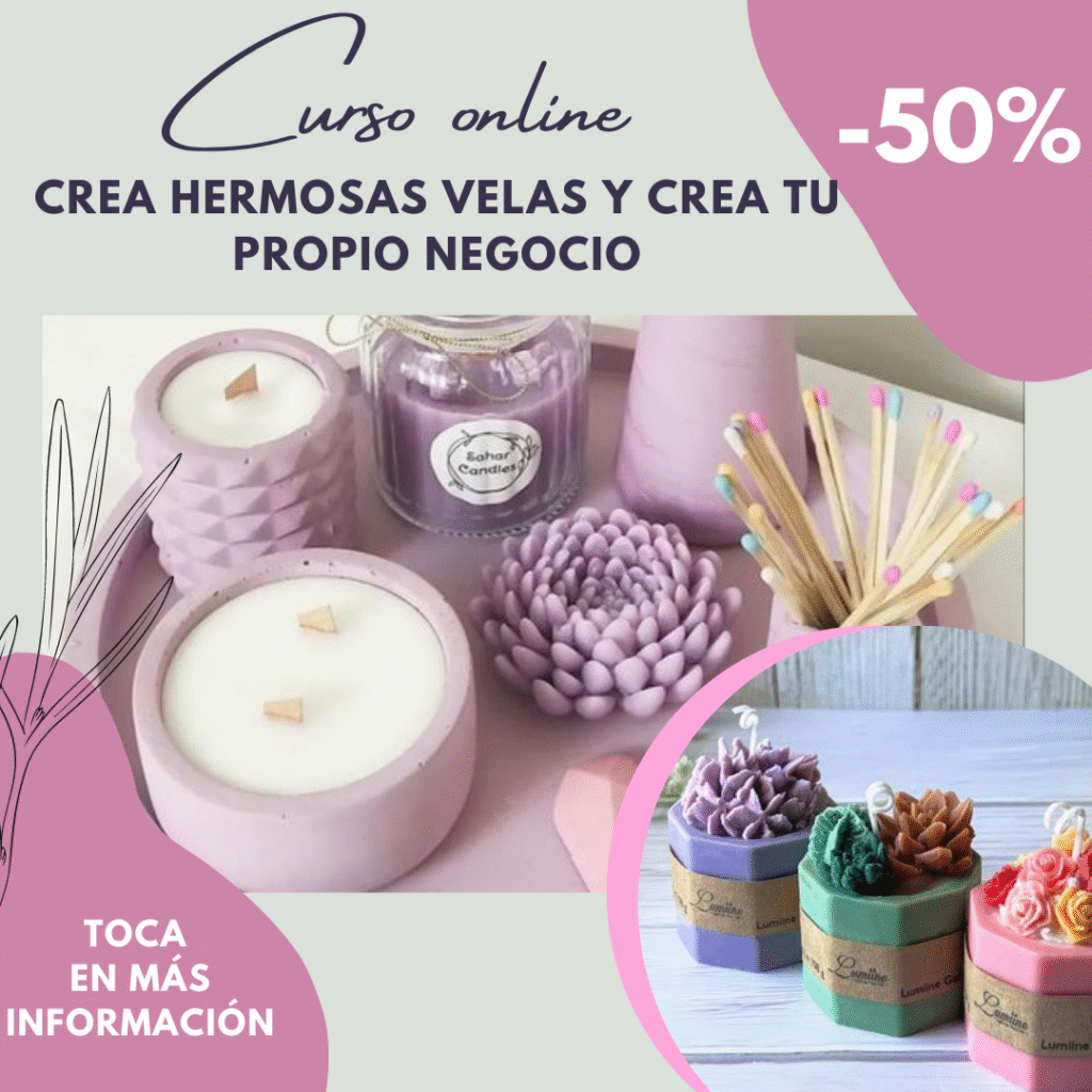 portada Velas artesanales para emprender