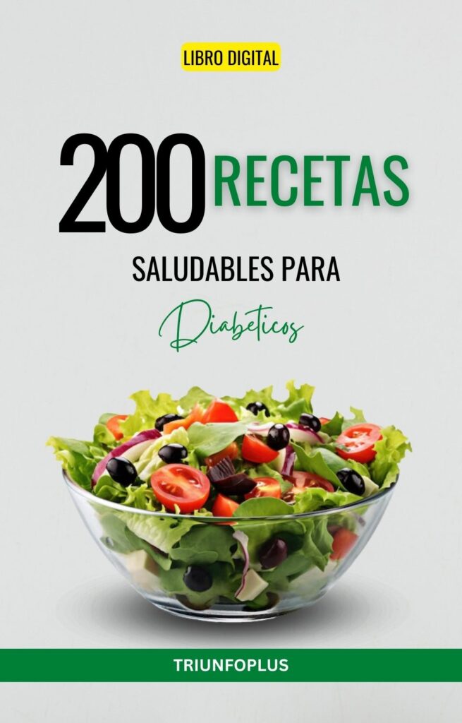 portada ebook Recetas saludables para diabéticos