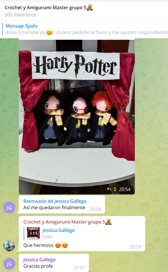 testimonio Crochet y Amigurumi