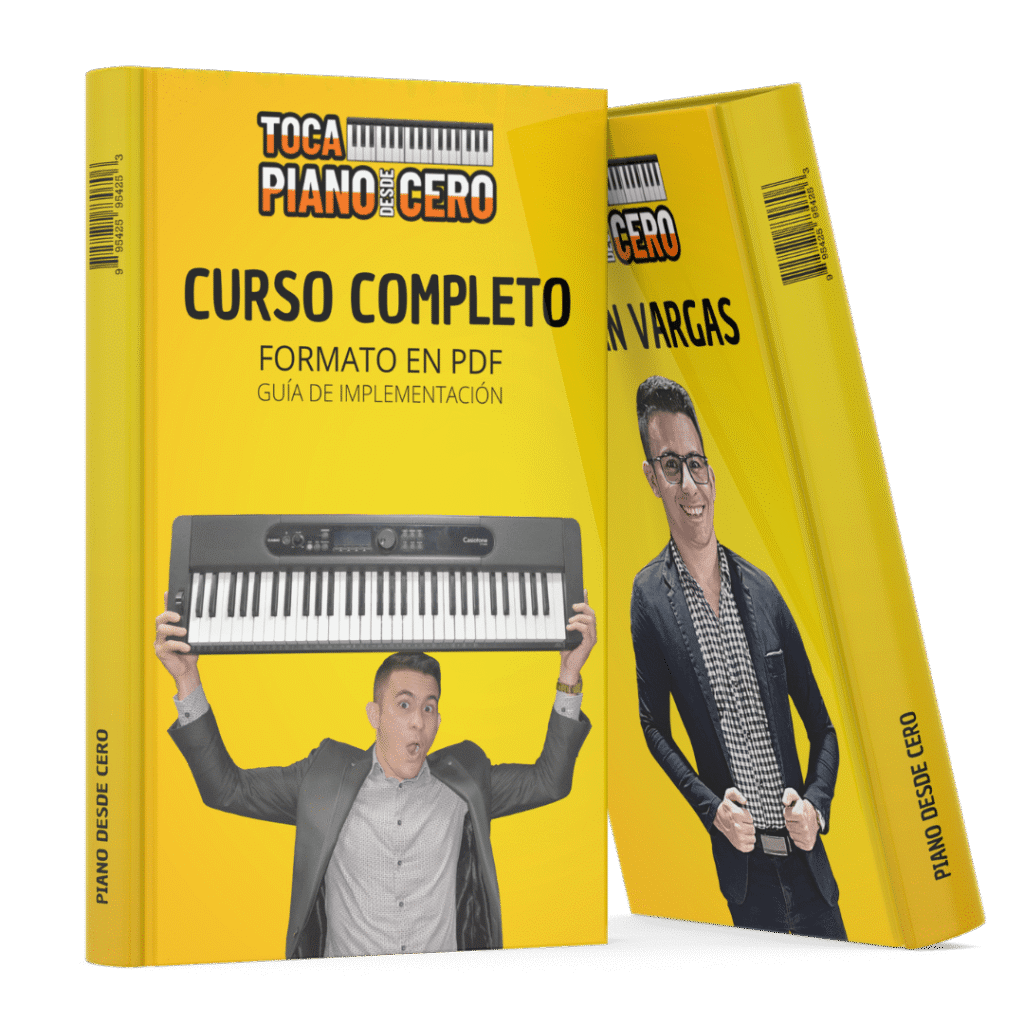 caja curso Piano desde Cero