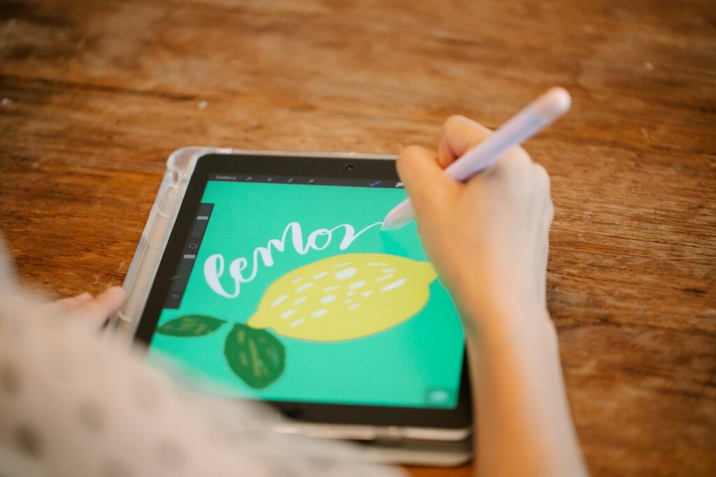 ejemplo  Ilustración en Procreate para principiantes