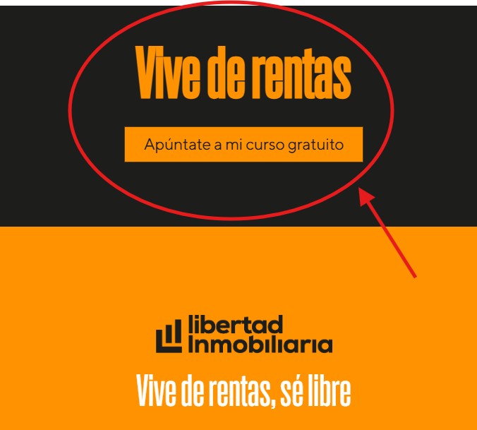 BOtón Curso Gratis Libertad inmobiliaria Carlos Galán opiniones