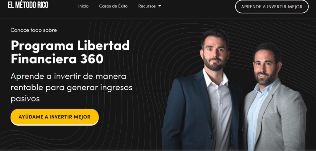 pagina de ventas Programa Libertad Financiera 360 opiniones