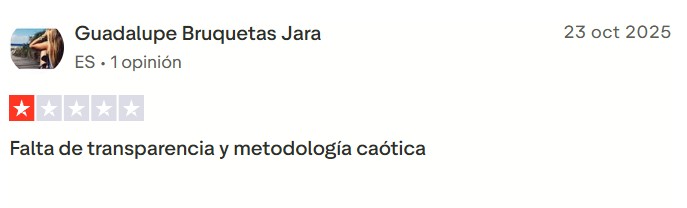 testimonio negativo Curso Revolutia IA Pro